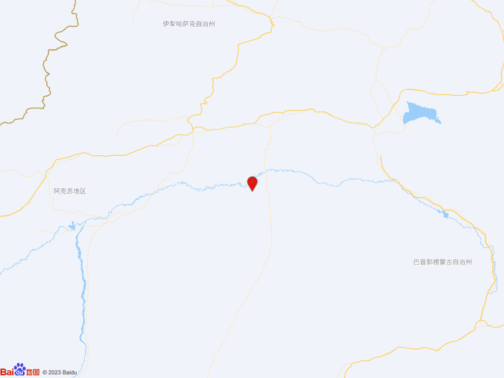 新疆阿克苏地区库车市（北纬40.94度，东经83.99度）发生3.3级地震